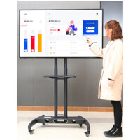 Giá treo tivi di động nhập khẩu AVA1500 (Đ8) 32-75 inch di chuyển linh hoạt và dễ dàng