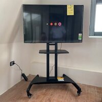 Giá treo tivi di động nhập khẩu AVA1500-60-1P. Màu đen cho tivi 32-75 inch. Hàng chính hãng.
