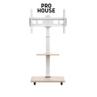 Giá treo tivi di động PH142 cho tivi 32-65 inch, khung tivi di động chân đế đầy đủ khay camera, chỗ để CPU