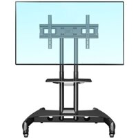 Giá treo tivi di động AVA1500-60-1P 32-75 inch, chân đế 1700A 32-75 inch đủ khay camera, chỗ để CPU