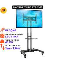 Giá Treo Tivi Di Động NB-AVA-1500 32inch-75inch, Mẫu 2023, Bảo hành 1 năm - Gia Dụng Chú Thoòng