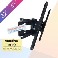 Giá Treo Tivi Gật Gù KC4 32 - 40 - 43 Inch - Giá Treo Tivi Nghiêng Điều Chỉnh Độ Nghiêng 20 Độ