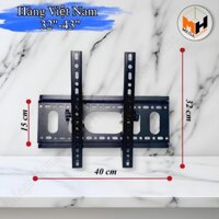 Giá treo tivi nghiêng, kệ treo tivi gật gù 32-43 inch cao cấp (loại tốt)
