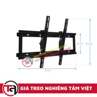 Giá Treo Tivi Nghiêng Từ 60 inch Đến 69 inch