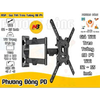 Giá Treo TiVi Nhập Khẩu Chính Hãng North Bayou Góc Xoay - Gật Gù Nhập Khẩu NB P4 - Treo TiVi 32-55 inch - Model 2024