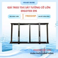 Giá Treo Tivi Sát Tường Cỡ Lớn ErgoTek E95 65 - 100 Inch - Khung Treo Tivi Cao Cấp Siêu Dày