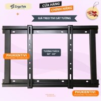 Giá treo tivi sát tường siêu mỏng K7 50 - 65 Inch / ErgoTek E93 40 - 75 Inch - Hàng loại 1 - Sơn tĩnh điện siêu bền