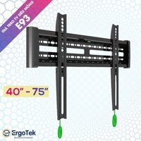 Giá Treo Tivi Siêu Mỏng 2.9 Cm ErgoTek E93 40 - 75 Inch - Khung Giá Treo Tivi Phẳng Tường [ Rẻ Hơn NB C3F ]