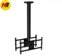 GIÁ TREO TIVI THẢ TRẦN 2 MÀN HÌNH NB T5520 (26"- 65")