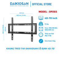 Giá treo tivi treo tường Daikiosan DP265 dùng cho tivi 40-70 inch