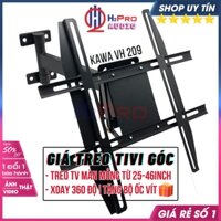 Giá Treo Tivi Xoay, Giá Treo Tv Góc Đa Năng Kawa VH209 Cao Cấp, Áp Dụng Tivi 25-46In Màn Phẳng, Xoay 360 Độ-H2Pro Audio