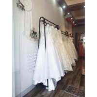 GIÁ TREO VÁY CƯỚI- SÀO TREO ÁO DÀI-KỆ TREO QUẦN ÁO SHOP CAO 1M8 DÀI 1M5