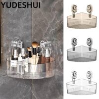 Giá treo vòi hoa sen góc YudhUI, có móc treo khăn không cần khoan Cốc hút Kệ phòng tắm, Giá đựng chai dầu gội hình tam giác đa chức năng Phụ kiện nhà bếp