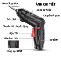 【🔥Giá trị lớn🔥】47/15Máy Bắt Vít Cầm Tay Máy Khoan Pin Mini Bắt Vít Đa Năng Gia Dụng Thông Minh