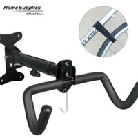 【🔥Giá trị lớn🔥】Giá treo xe đạp lên tường 2 tay đỡ kéo dài có móc treo mũ bảo hiểm giá xoay