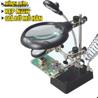 【🔥Giá trị lớn🔥】Kính Lúp Soi Kẹp Hàn Mạch Điện Tử Có Đèn Led Và Cáp Sạc Loại Tốt Nhất