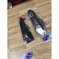 Giá trọn bộ 2 món ốp xe AB Air blade đời 2022-2023 gồm có Sàn chân +Ốp Pô -giá rẻ