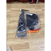 Giá trọn bộ 2 món Sàn chân +Ốp quạt gió xe AB Air blade đời 2022 -23 máy 125-160) cực đẹp giá rẻ