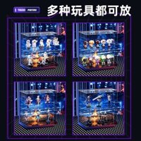 Giá Trưng Bày Hộp Mù Để Đồ Trang Trí Lego Chống Bụi Tủ Trưng Bày Bằng Tay Để Bàn Trong Suốt Có Đèn Hộp Mart