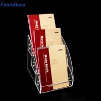 Giá trưng bày mặt nạ FOUNDTWO, Giá đựng mỹ phẩm Acrylic trong suốt, Giá đựng đồ nghệ thuật làm móng Loại thang Công suất lớn Kệ cọ trang điểm 1 / 2 / 3 lớp Cô gái