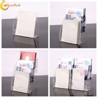 Giá trưng bày mặt nạ RADIANTFLASH, Giá đỡ lưu trữ mỹ phẩm Acrylic loại thang, Giá lưu trữ nghệ thuật móng tay Dung tích lớn 1 / 2 / 3 lớp Kệ cọ trang điểm trong suốt Phòng ngủ