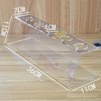 Giá trưng bày mô hình kem ốc quế dày, giá trưng bày kem acrylic, vật trang trí trong suốt