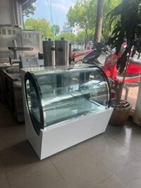 Giá Tủ trưng bày bánh để bàn kính cong chất lượng Tốt giá rẻ tại HN