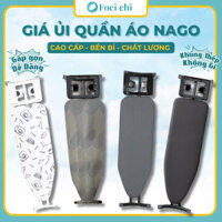 GIÁ ỦI QUẦN ÁO BUNA CAO CẤP DÀNH CHO KHÁCH SẠN - BÀN ĐỂ LÀ CHỐNG CHÁY kích thước thước 110x30cm