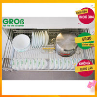 Giá úp bát đa năng nan dẹt inox 304 thương hiệu Grob mã GC304 - 750
