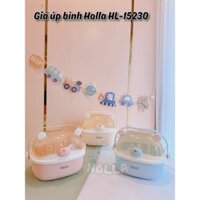 Giá úp bình gấu Holla HL-15230 mẫu mới ,chất liệu nhựa cao cấp an toàn cho bé