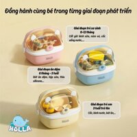 Giá Úp Bình Gấu Holla mẫu mới HL 15230 chất liệu nhựa cao cấp an toàn cho bé,dautayshopvn