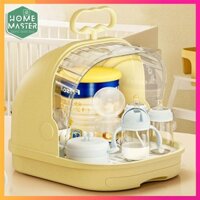 Giá Úp Bình Sữa YEYA Hình Cá Heo Có Nắp Đậy Chống Bụi Ngăn Chặn Vi Khuẩn Đi Kèm Quai Xách - Hộp Đựng Bình Sữa Cỡ Lớn