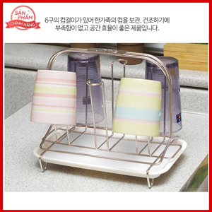 Giá úp ly inox Sta Ami ST-403 (25 x 16 x 21 cm)