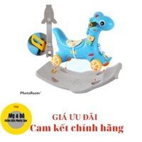 [Giá Ưu Đãi] Ngựa Bập Bênh có cần đẩy,có Nhạc,dành cho bé từ 1 đến 3 tuổi tại Shop Mẹ và Bé Phước Sơn