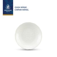 [GIÁ ƯU ĐÃI] Tô, Dĩa Sứ Cao Cấp Minh Long - Sen IFP - Trắng Ngà