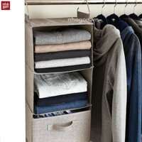 Giá vải treo tủ quần áo 4 tầng - 01