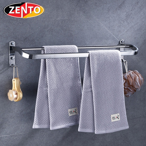 Giá vắt treo khăn kép inox Zento HA4619