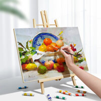 Giá vẽ để bàn, giá đỡ bảng vẽ, bộ dụng cụ vẽ đặc biệt cho sinh viên nghệ thuật, giá gỗ