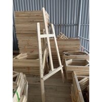 Giá vẽ gỗ/ Giá đỡ tranh cao 1m3