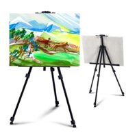 Giá Vẽ Tranh Bằng Sắt 3 chân, Giá Kệ Để Tranh Di Động, Standee Chữ A 1 Mặt