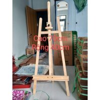 Giá vẽ tranh, đỡ bảng gỗ thông cao cấp kích thước 40x70cm