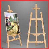 Giá vẽ tranh gấp gọn, gỗ thông Mỹ bao chắc chắn. Size 90cm, 110cm, 130cm.