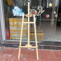 Giá vẽ tranh gấp gọn gỗ thông cao cấp đủ kích thước