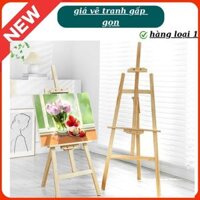 Giá vẽ tranh gấp gọn gỗ thông nhập khẩu