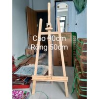 Giá vẽ tranh - Giá đỡ tranh nhỏ 50 x 90cm - giá gỗ thông cao cấp