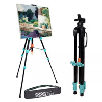 Giá Vẽ Tranh, Giá Vẽ Gấp Gọn 3 Chân MIYA Điều Chỉnh Độ Cao Lên Đến 131cm