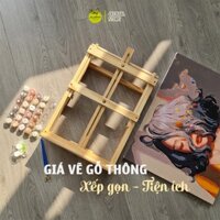 Giá vẽ tranh gỗ xếp gọn tiện lợi Madoca