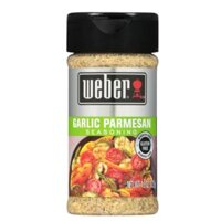 Gia vị ăn kiêng Parmesan tỏi Weber, 4,3 oz