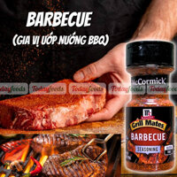 Gia Vị BARBECUE (ướp nướng BBQ) McCormick Grill Mates (3.0oz) 85G [Gia vị ăn kiêng, hàng Mỹ]