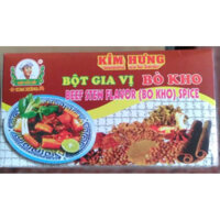 Gia Vị Bò Kho Kim Hưng [Hộp 20 gói/mỗi gói 25g] TỎING KHO NGUYÊN LIỆU GIÁ SỈ